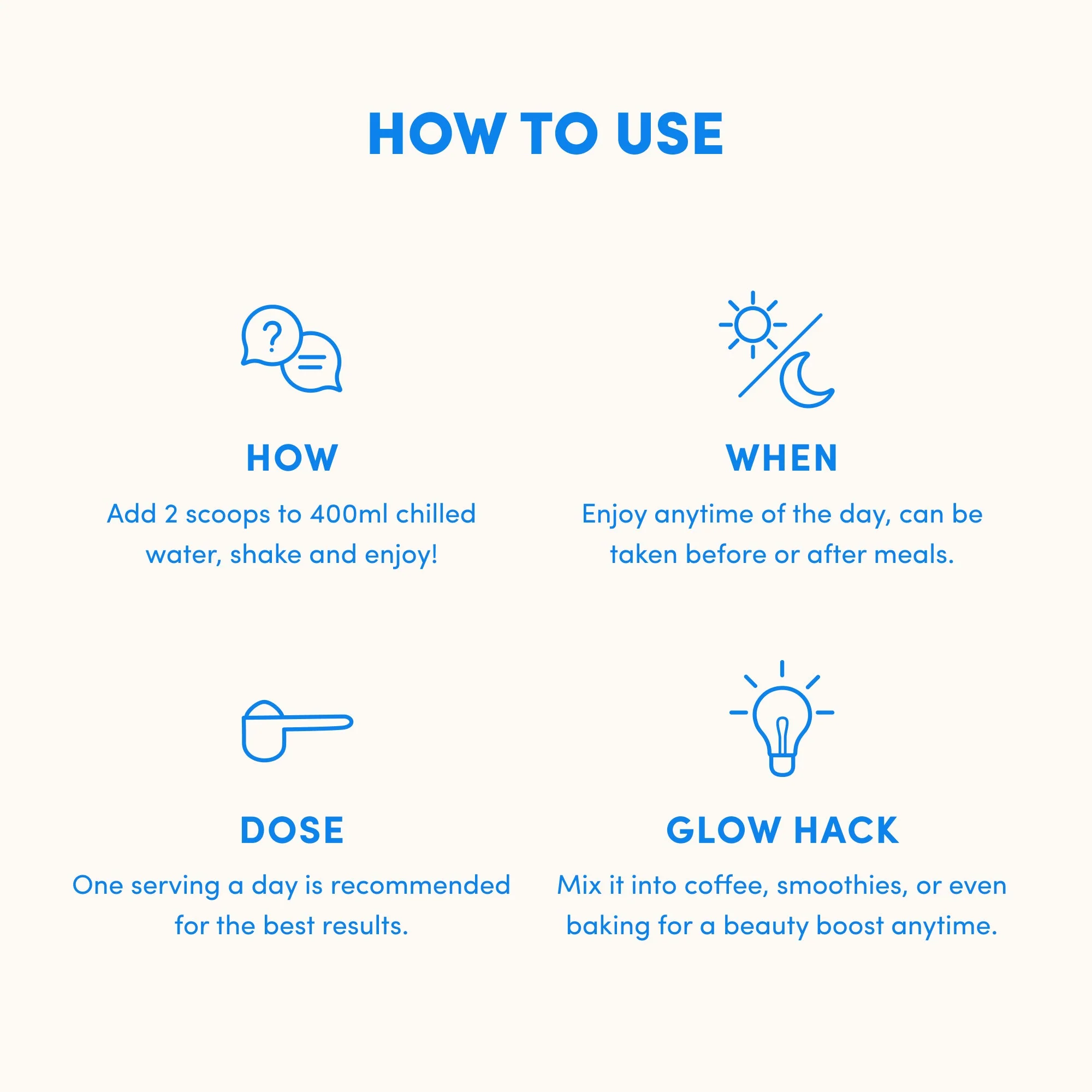 Unflavoured Collagen Powder - 420g - Image 6